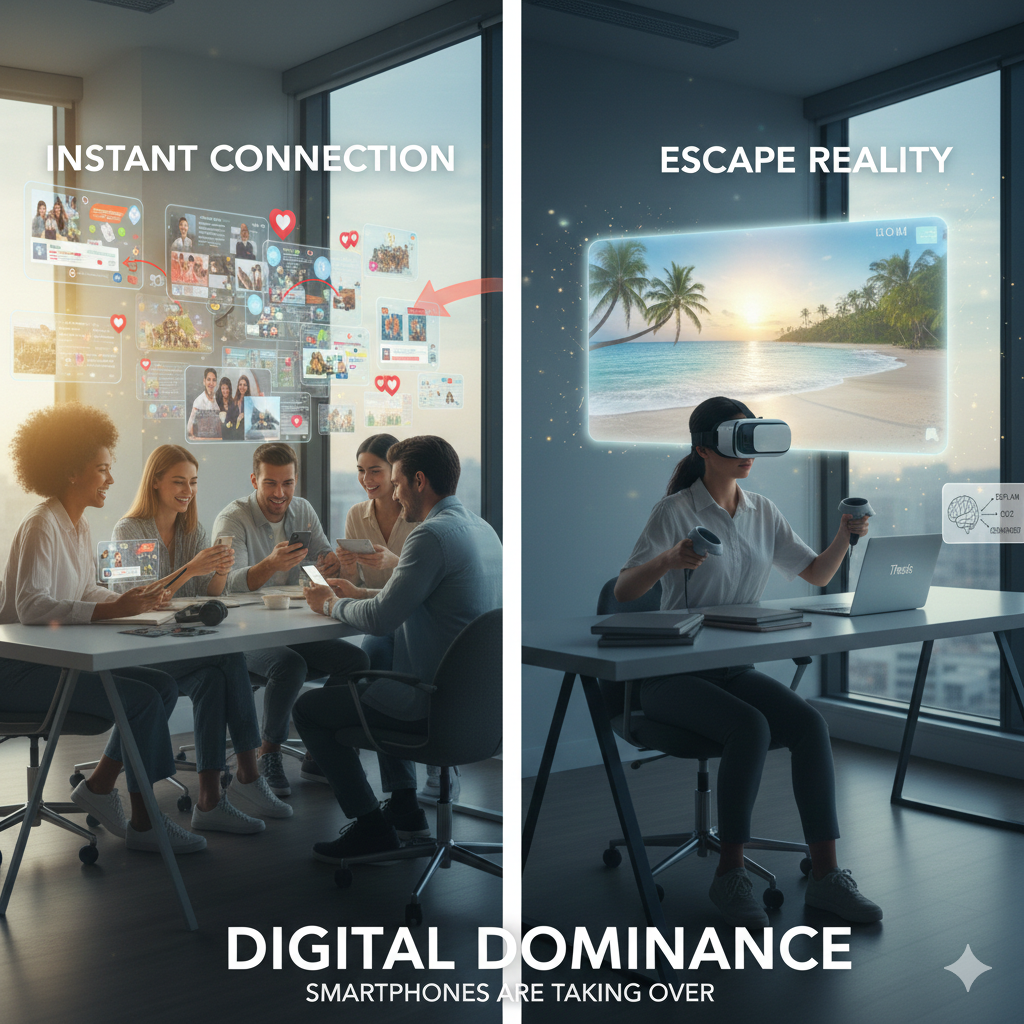 Why Are Smartphones Slowly Taking Over Our Lives?