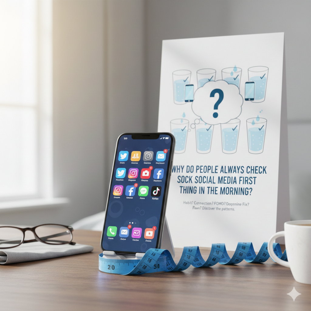 Why Do People Always Check Social Media First Thing in the Morning?