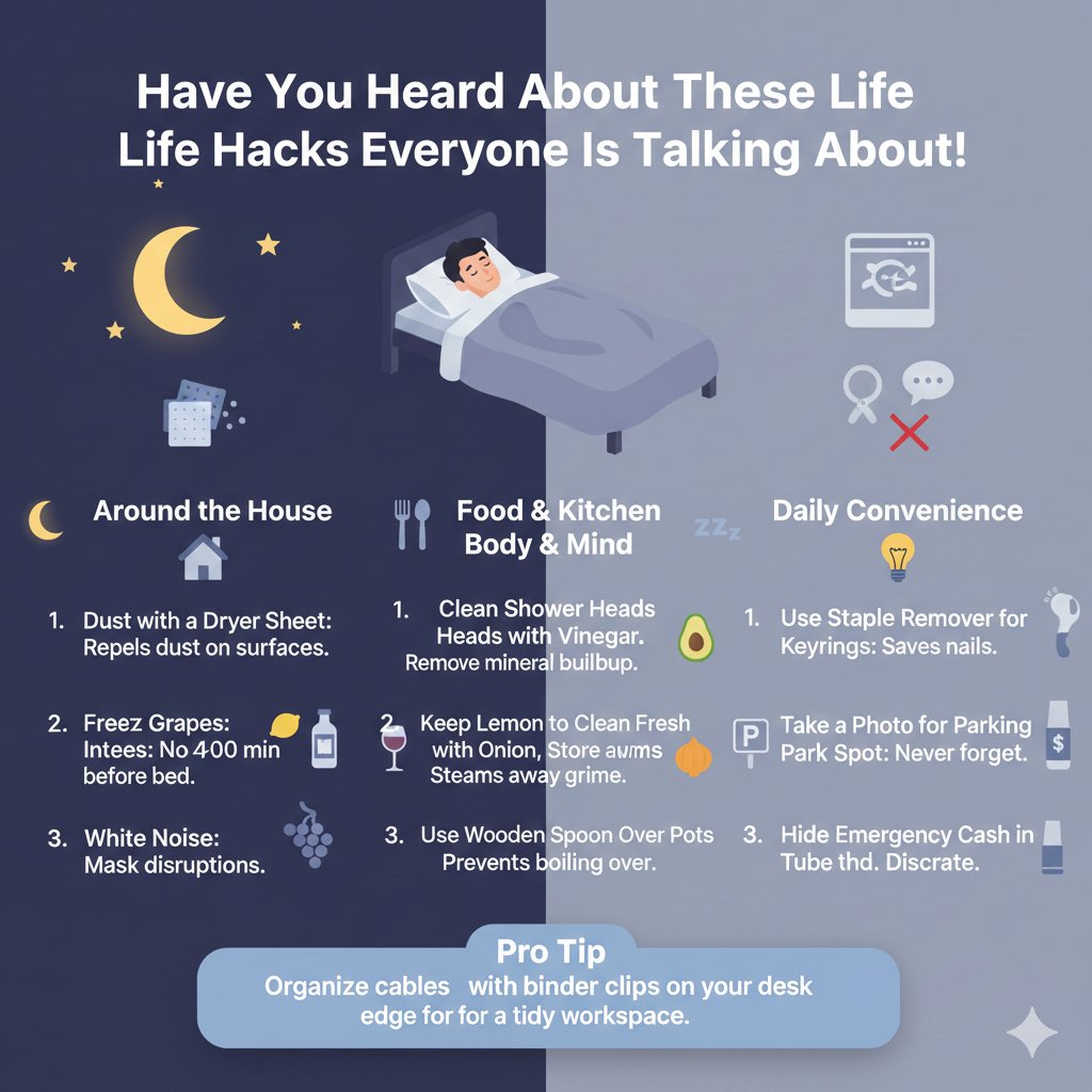 Have You Heard About These Life Hacks Everyone Is Talking About?